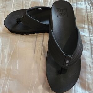 Reef Womens Black Flip Flops Size 7